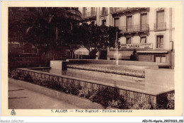 AESP6-ALGERIE-0565 - ALGER - Place Bugeaud - Fontaine Lumineuse  - Algiers