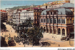 AESP6-ALGERIE-0535 - ALGER - Le Théâtre Et La Rue Dumont D'urville  - Algerien