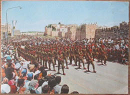 ISRAEL JERUSALEM INDEPENDENCE IDF PARADE DEFENCE FORCES POSTKARTE POSTCARD CARTOLINA ANSICHTSKARTE CARD CARTE POSTALE - Israel