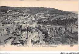 AESP11-ALGERIE-1049 - CONSTANTINE - Le Pont Et Le Faubourg El-kantara  - Konstantinopel