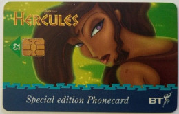 UK BT £2 Chip Card - Special Edition " Hercules " - BT Promotionnelles