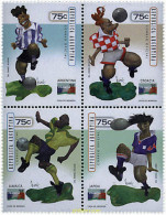 6945 MNH ARGENTINA 1998 COPA DEL MUNDO DE FUTBOL. FRANCIA-98 - Nuevos