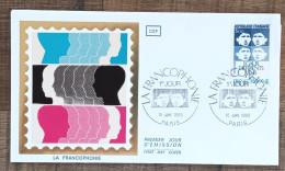 FDC 1985 - YT N°2347 - LA FRANCOPHONIE - PARIS - 1980-1989