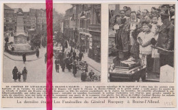 Braine L'Alleud - Funérailles Du Général Rucquoy - Orig. Knipsel Coupure Tijdschrift Magazine - 1937 - Non Classificati