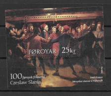 2003 MNH Faroe Islands, Mi Block 15 Postfris** - Färöer Inseln