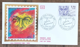 FDC 1985 - YT N°2356 - JULES ROMAINS - ST JULIEN CHAPTEUIL - 1980-1989