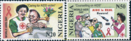 132402 MNH NIGERIA 2003 DIA MUNDIAL CONTRA EL SIDA - Nigeria (1961-...)