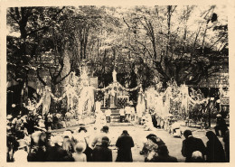 Marçay * Fête Dieu 1935 , Au Château * 3 Photos Anciennes 12x8.8cm - Sonstige & Ohne Zuordnung