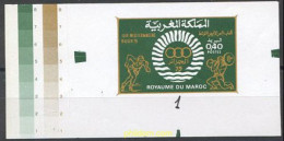 218898 MNH MARRUECOS 1975 JUEGOS MEDITERRANEOS EN ARGELIA - Marruecos (1956-...)