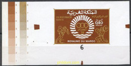 218897 MNH MARRUECOS 1975 JUEGOS MEDITERRANEOS EN ARGELIA - Marocco (1956-...)