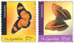 186622 MNH GAMBIA 2005 MARIPOSAS - Gambie (1965-...)