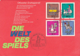 Germany Berlin  FDC1969 MiNr.348-351 Wohlfahrt Zinnfiguren - 1948-1970