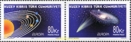 230818 MNH CHIPRE. Administración Turca 2009 EUROPA CEPT 2009 - ASTRONOMIA - Ungebraucht