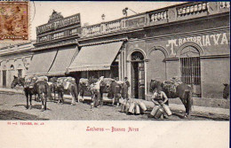 Argentina, Buenos Aires, 1900, Vendedores Ambulantes De Leche (peddler), Unused Postcard  (217) - Argentina