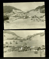 Suisse BE Berne Diemtigen 2 Cartes Photo ( Format 9cm X 14cm ) - Diemtigen