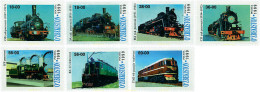 80421 MNH UZBEKISTAN 1999 LOCOMOTORAS - Uzbekistán