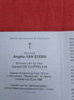 Doodsprentje Angèle Van Steen / Hamme 9/6/1912 - 22/6/1996 ( Camiel De Clippeleir ) - Religion &  Esoterik