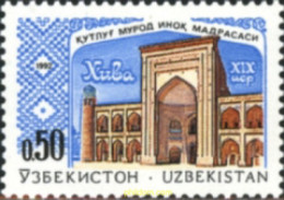 190482 MNH UZBEKISTAN 1992 ARQUITECTURA - Uzbekistán