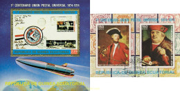 41670 MNH GUINEA ECUATORIAL 1974 CENTENARIO DE LA UNION POSTAL UNIVERSAL - Guinea Equatoriale