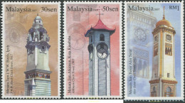 695313 MNH MALASIA 2007 MONUMENTOS. TORRES RELOJ - Malaysia (1964-...)