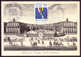 France, FDC, Carte Du 4 Juin 1982 à Versailles " Sommet Des Pays Industrialisés " - 1980-1989