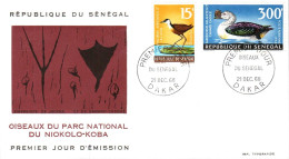 SENEGAL FDC 1968 OISEAUX - Senegal (1960-...)