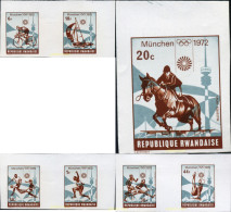 221844 MNH RUANDA 1972 20 JUEGOS OLIMPICOS VERANO MUNICH 1972 - Nuovi