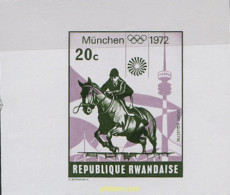 257232 MNH RUANDA 1972 20 JUEGOS OLIMPICOS VERANO MUNICH 1972 - Unused Stamps
