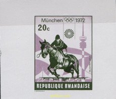 257232 MNH RUANDA 1972 20 JUEGOS OLIMPICOS VERANO MUNICH 1972 - Nuovi