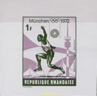 257227 MNH RUANDA 1972 20 JUEGOS OLIMPICOS VERANO MUNICH 1972 - Ongebruikt