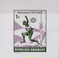 257227 MNH RUANDA 1972 20 JUEGOS OLIMPICOS VERANO MUNICH 1972 - Unused Stamps