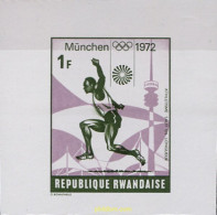 257227 MNH RUANDA 1972 20 JUEGOS OLIMPICOS VERANO MUNICH 1972 - Neufs