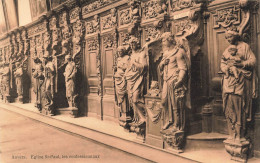 BELGIQUE - Anvers - Eglise Saint Paul, Les Confessionnaux- Carte Postale Ancienne - Antwerpen