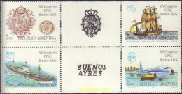 597277 MNH ARGENTINA 1990 XIV CONGRESO DE UPAE EN BUENOS AIRES - Ongebruikt