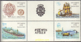 597277 MNH ARGENTINA 1990 XIV CONGRESO DE UPAE EN BUENOS AIRES - Neufs