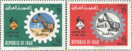 326782 MNH IRAQ 1966 DIA DEL TRABAJO - Irak