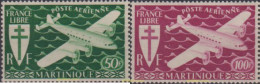 615340 MNH MARTINICA 1945 AVION - Ungebraucht