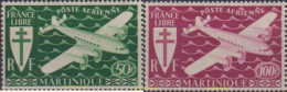 615340 MNH MARTINICA 1945 AVION - Ongebruikt