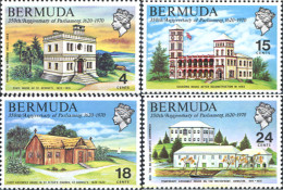 291780 MNH BERMUDAS 1970 350 ANIVERSARIO DEL PARLAMENTO DE BERMUDAS - Bermuda