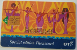 UK BT £2 Chip Card - Special Edition " Hercules " - BT Promotionnelles