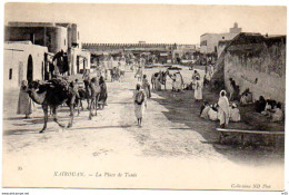 KAIROUAN - La Place De Tunis - TUNISIE ( Afrique ) - - Tunisie