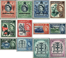 91911 MNH JAMAICA 1962 INDEPENDENCIA - Jamaica (1962-...)