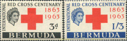 291775 MNH BERMUDAS 1963 100 ANIVERSARIO DE LA CRUZ ROJA INTERNACIONAL - Bermudas