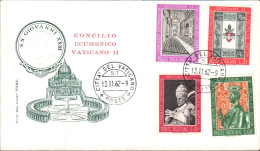 VATICAN FDC 1962 CONGRES VATICAN II - FDC