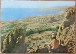 ISRAEL DEAD SEA DESERT YEHUDA EIN GEDI SDOM CP PC AK CARTOLINA POSTCARD ANSICHTSKARTE CARTE POSTALE CARD PHOTO - Israele