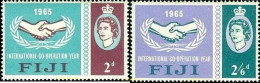 623578 MNH FIJI 1965 COOPERACION INTERNACIONAL - Fiji (...-1970)