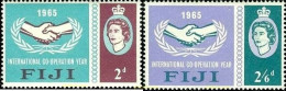 623578 MNH FIJI 1965 COOPERACION INTERNACIONAL - Fidji (...-1970)