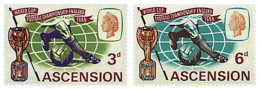 72653 MNH ASCENSION 1966 COPA DEL MUNDO DE FUTBOL. INGLATERRA-66 - Ascension