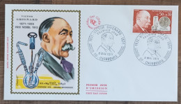 FDC 1971 - YT N°1669 - VICTOR GRIGNARD - PRIX NOBEL - CHERBOURG - 1970-1979