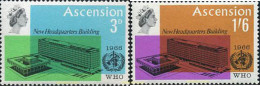 213229 MNH ASCENSION 1966 ORGANIZACION MUNDIAL DE LA SALUD - Ascensione